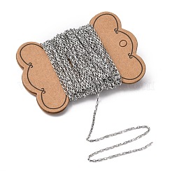 Tarnish Resistant 304 Stainless Steel Box Chains&nbsp;CHS-A003A-1.5mm