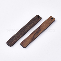 Undyed Walnut Wood Big Pendants&nbsp;WOOD-T023-01