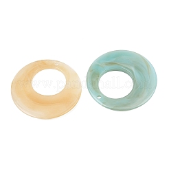 Imitation Jade Resin Pendants&nbsp;RE-CBA476D-01A