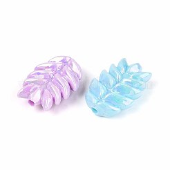 UV Plating Opaque Acrylic Beads&nbsp;OACR-N150-15-01