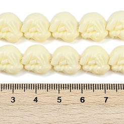 Synthetic Coral Carved Beads Strands&nbsp;CORA-R050-03
