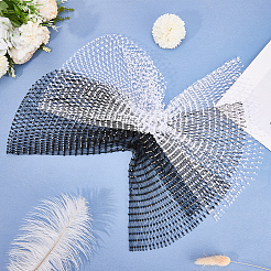 2Pcs 2 Colors Polyester Rhinestone Mesh Headpiece Cap for Women&nbsp;AJEW-CY0001-64
