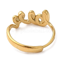 304 Stainless Steel Finger Rings&nbsp;AJEW-Z009-01C-G