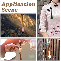 50Pcs 10 Colors Polyester Tassel Decorations&nbsp;OCOR-YW0001-26