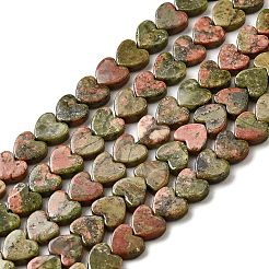 Natural Unakite Beads Strands&nbsp;G-A272-A01-27