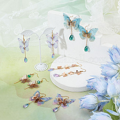 DIY Butterfly Earring Making Kit&nbsp;DIY-SC0020-33