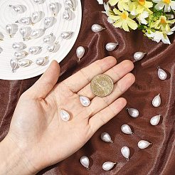 20Pcs ABS Plastic Imitation Pearl Pendants&nbsp;FIND-YW0009-34