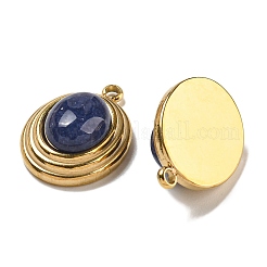 Natural Blue Jade Dyed Pendants&nbsp;STAS-L025-007G-04
