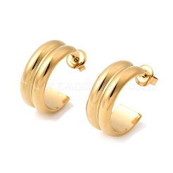 304 Stainless Steel Stud Earrings&nbsp;EJEW-L313-05G