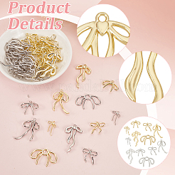 6 Styles 2 Colors Rack Plating Alloy Pendants&nbsp;FIND-PH0022-65
