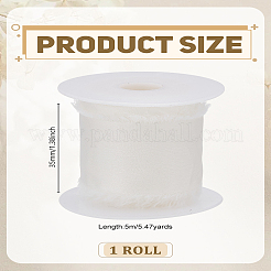 1 Roll Polyester Frayed Fringe Ribbon&nbsp;OCOR-LP0001-71A