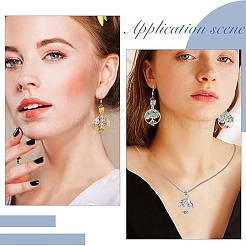 16Pcs 16 Styles Alloy Gems Tree of Life European Dangle Charms&nbsp;PALLOY-YW00085