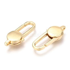 Brass Lobster Claw Clasps&nbsp;KK-O132-11G