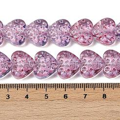 Transparent Glass Beads Strands&nbsp;GLAA-H038-01D