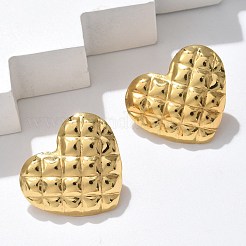 304 Stainless Steel Stud Earrings&nbsp;EJEW-U047-18G