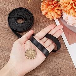 2M Flat Leather Cord&nbsp;LC-WH0007-07B
