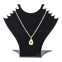 Stereoscopic Organic Glass Necklace Displays&nbsp;NDIS-N001-04