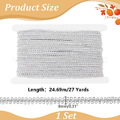 27 Yards Polyester Centipede Braided Fringe Ribbon&nbsp;OCOR-ME0001-78