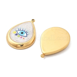 IP Plating(IP) 304 Stainless Steel Enamel Pendants&nbsp;STAS-A103-01G-05