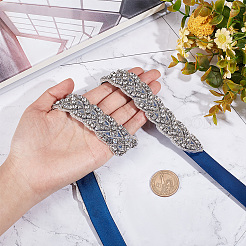 Polyester Bridal Belts&nbsp;DIY-WH0043-02C