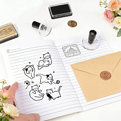 Acrylic Stamp for DIY Wax Seal Stamp Making&nbsp;DIY-WH0698-098