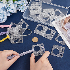 20Pcs Acrylic Floss Bobbin&nbsp;TOOL-OC0001-92E
