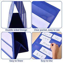 20 Bags Cloth Desk Calendar Display Holder&nbsp;AJEW-CA0005-47B