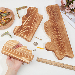 Cloud Wood Wall Storage Rack&nbsp;DIY-WH0061-030