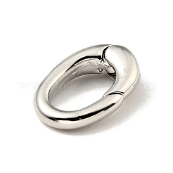 Brass Spring Gate Rings&nbsp;KK-G416-64P