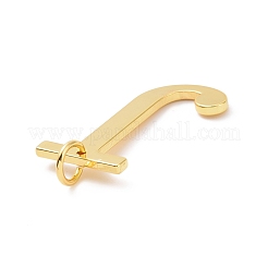Brass Pendants&nbsp;KK-P194-01G-J