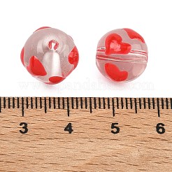 Transparent Glass Enamel Beads&nbsp;GLAA-P078-01A-09