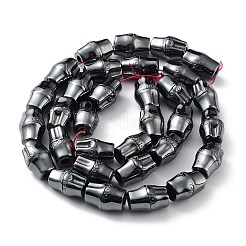 Synthetic Non-Magnetic Hematite Beads Strands&nbsp;G-H303-B02