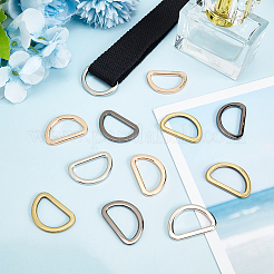 20Pcs 4 Colors Alloy Bag Strap Adjuster Buckles&nbsp;FIND-WR0009-97