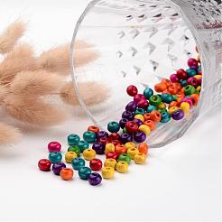 Lead Free Natural Wood Round Beads&nbsp;X-TB092MY