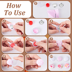 DIY Cover Button Making Kit&nbsp;DIY-GA0006-05B