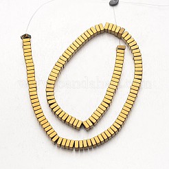 Electroplate Non-magnetic Synthetic Hematite Bead Strands&nbsp;G-F300-20A-03