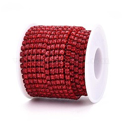 Iron Rhinestone Cup Chains&nbsp;CH-T006-03A-02