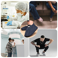 Polyester Silent Non-slip Shoe Covers&nbsp;AJEW-WH20067-116A