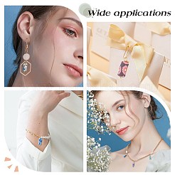 Handmade Flower Printed Polymer Clay Pendants&nbsp;FIND-SC0002-90