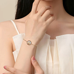 10Pcs 2 Colors 304 Stainless Steel Paperclip Chain Satellite Chain Bracelet Making&nbsp;BJEW-SP0001-31