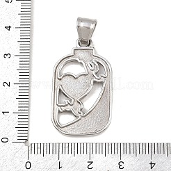 304 Stainless Steel Pendants&nbsp;STAS-K316-05AS