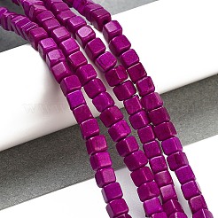 Synthetic Turquoise Beads Strands&nbsp;X-TURQ-G108-4x4mm-02