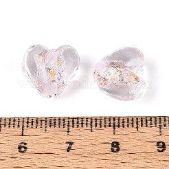 Handmade Foil Glass Beads&nbsp;FOIL-N029-09B