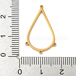 Ion Plating(IP) 304 Stainless Steel Chandelier Component Links&nbsp;STAS-B056-07G-02