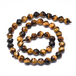 Natural Tiger Eye Beads Strands&nbsp;G-F715-011