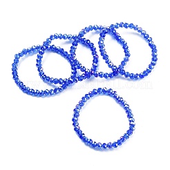 Classic Ethnic Style Faceted Glass Stretch Bracelets for Women&nbsp;RE4529-10