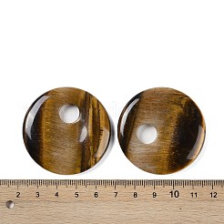 Natural Tiger Eye Pendants&nbsp;G-C140-10K
