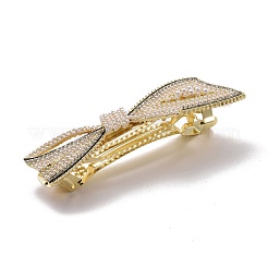 Alloy Crystal Rhinestone Hair Barrettes&nbsp;PHAR-D011-05LG