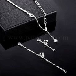 6Pcs 6 Style Brass Chain Extender&nbsp;FIND-AB00044