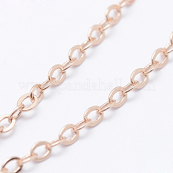 Brass Cable Chains&nbsp;CHC-K004-01RG